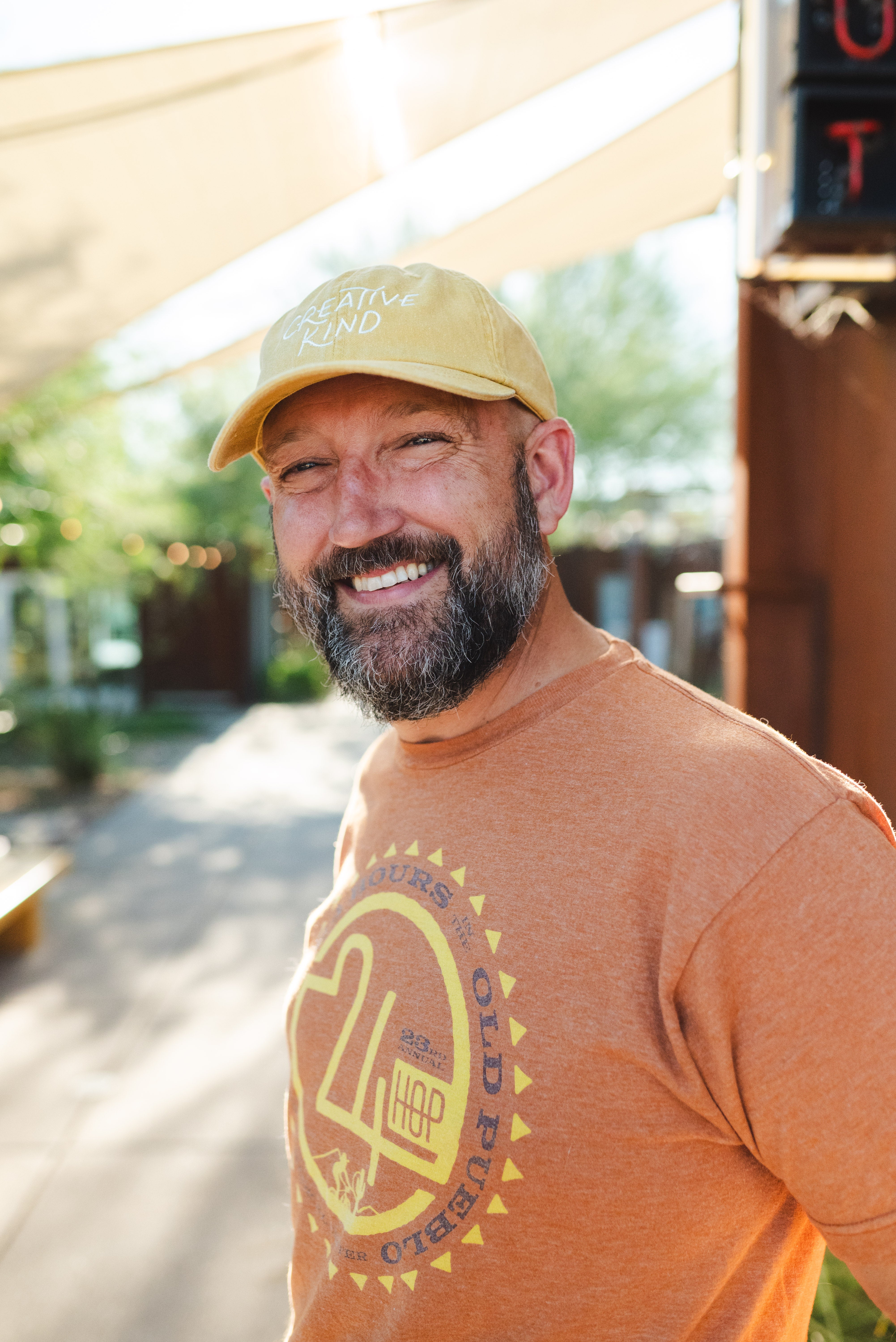 Creative Kind Tucson Saguaro Dad Hat | Mustard