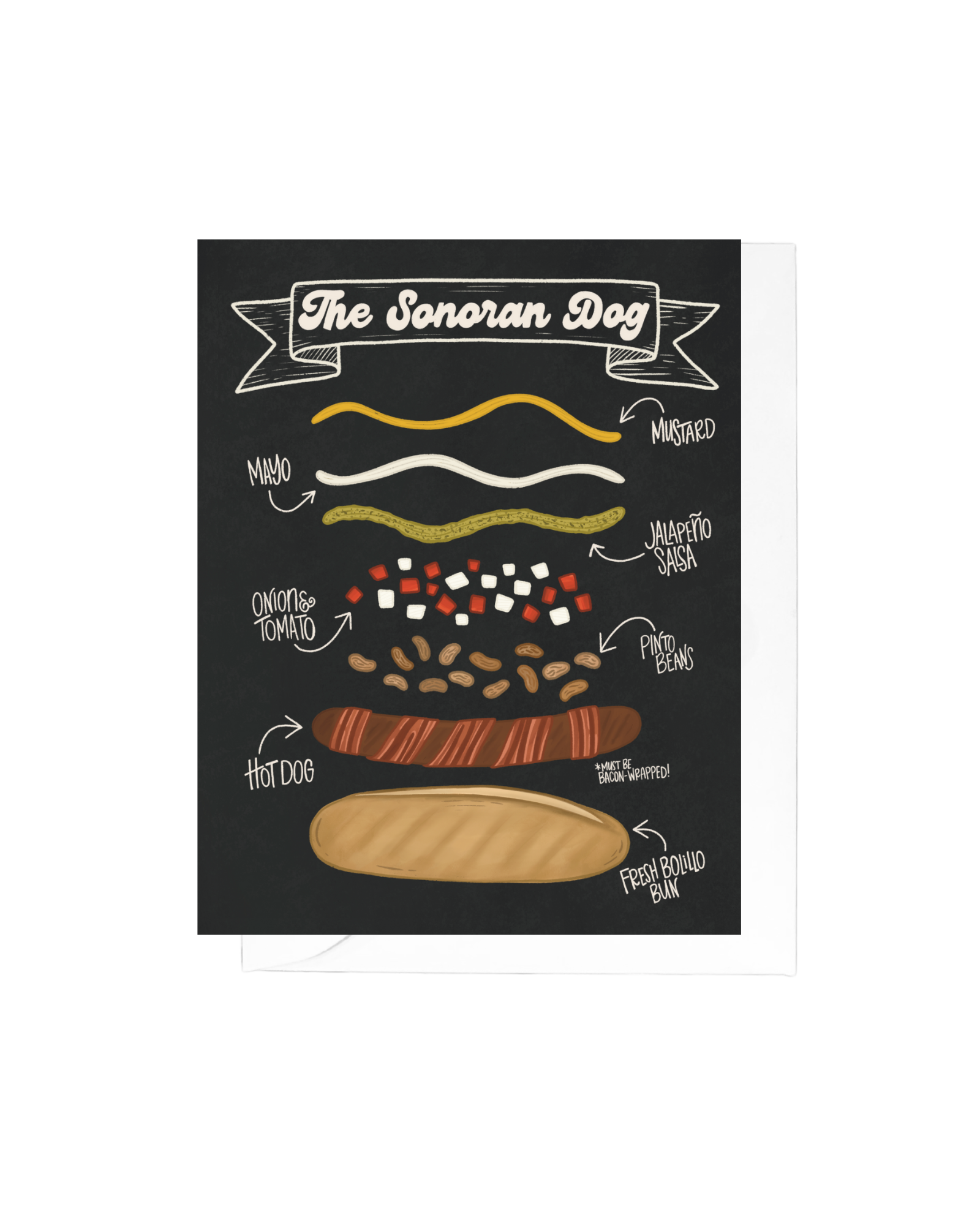 The Sonoran Dog Greeting Card