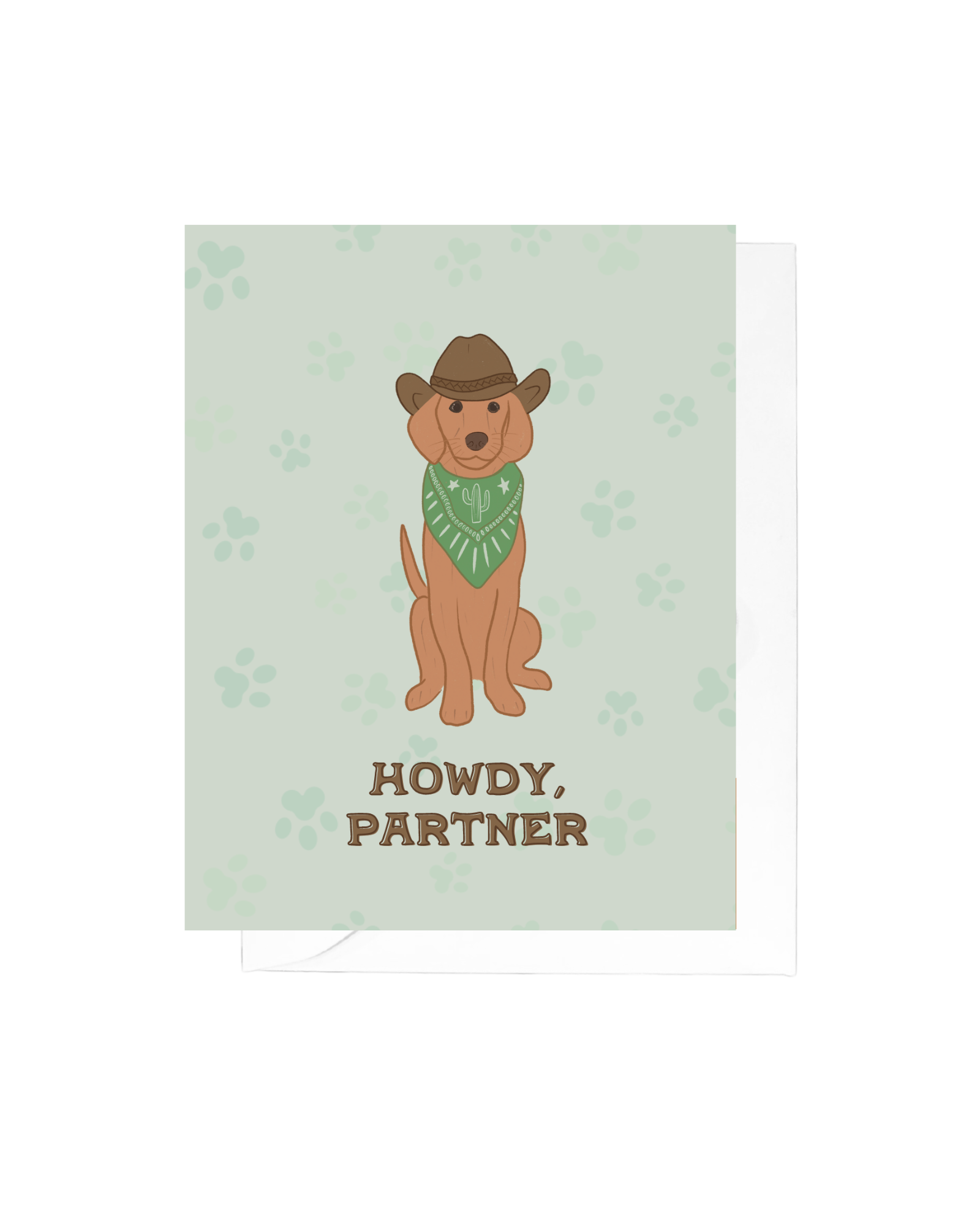 Howdy Partner Greeting Card