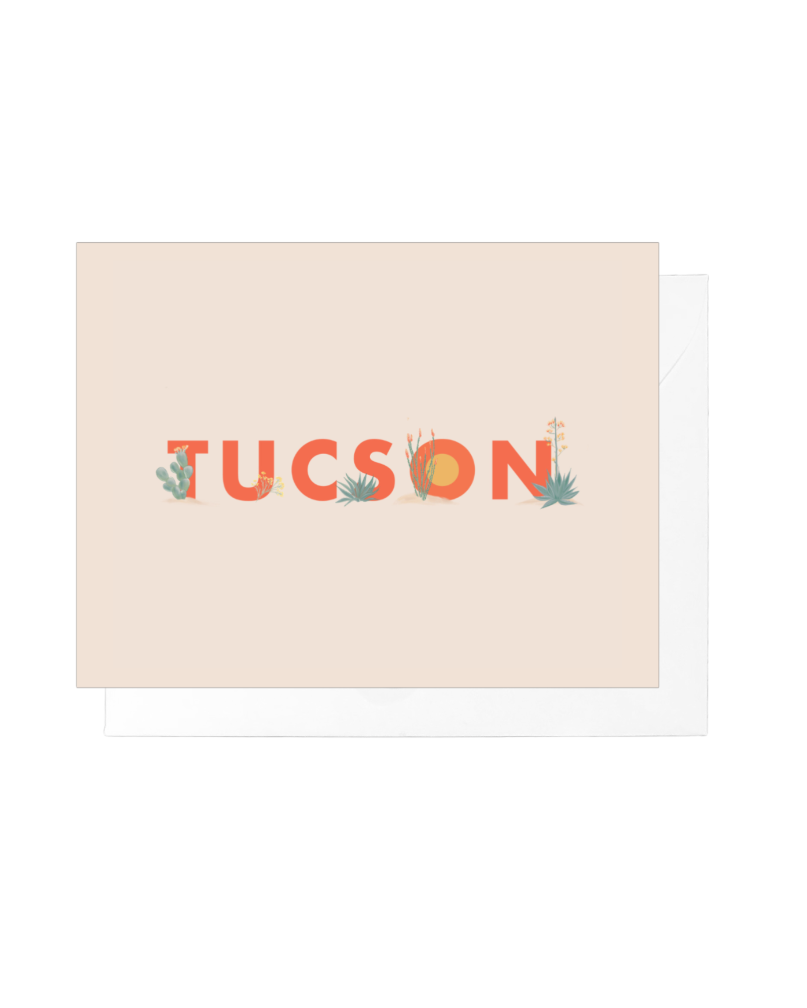 Desert Flora Tucson Greeting Card