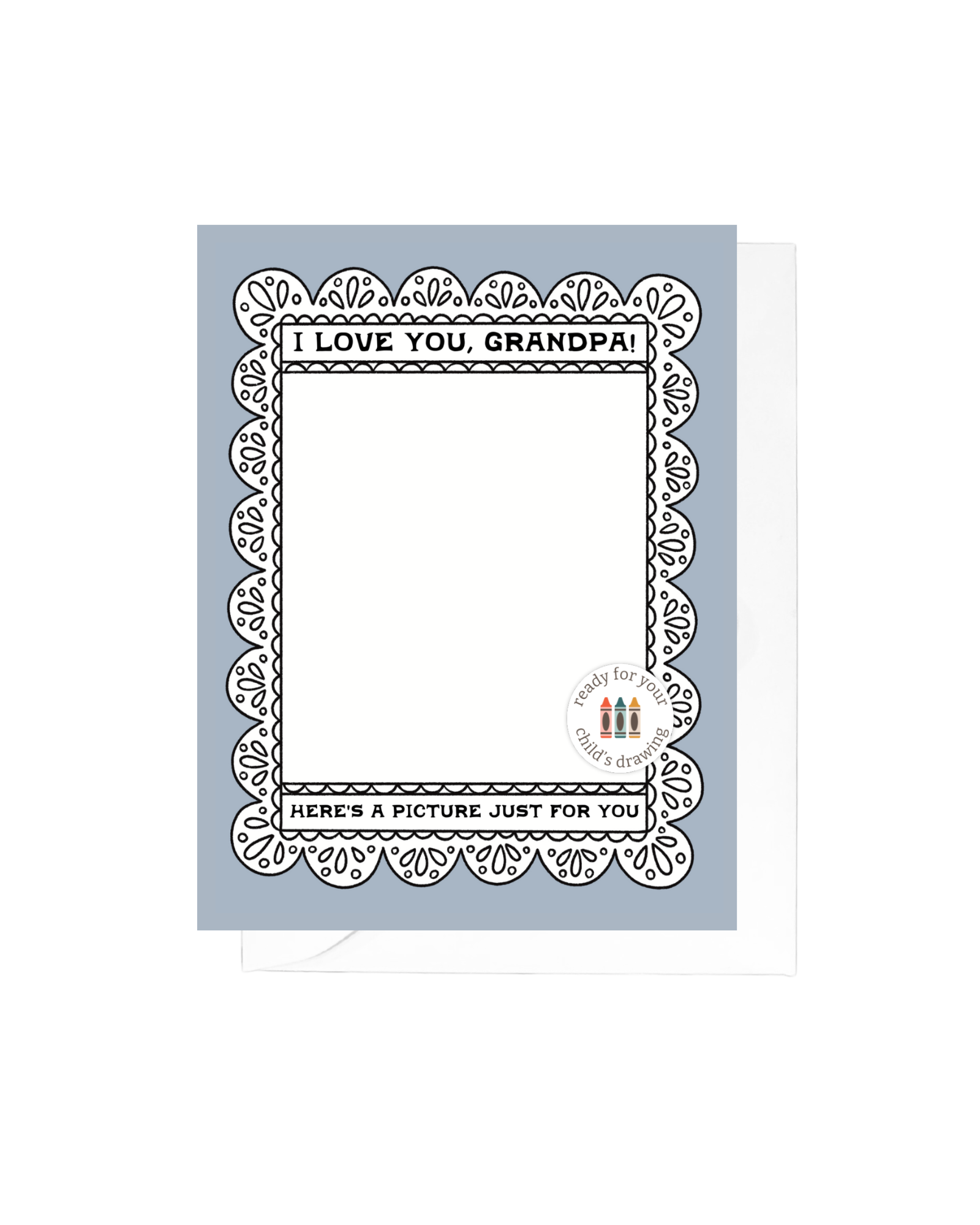 Grandpa Picture Frame Greeting Card