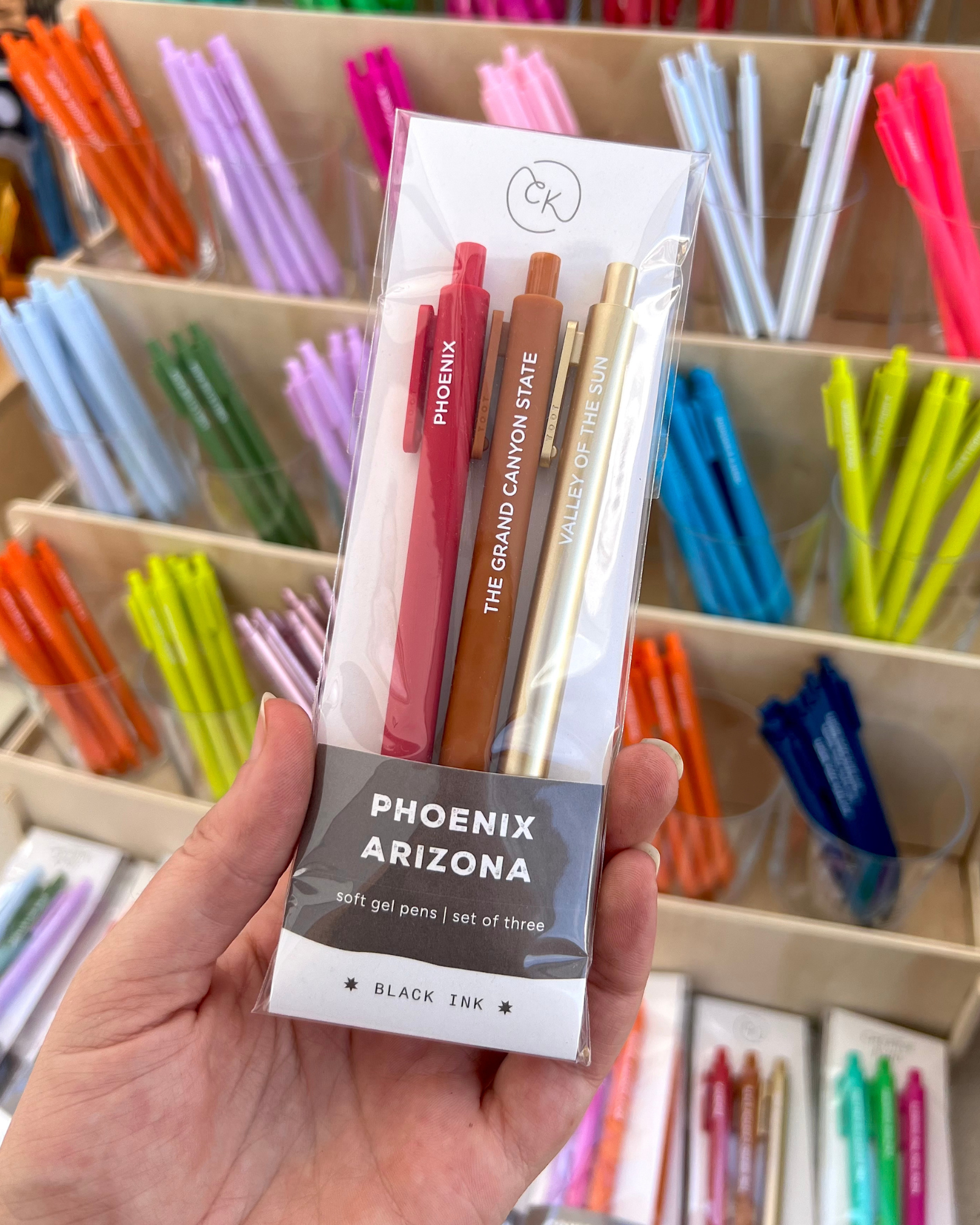 Phoenix Arizona Gel Pen Trio