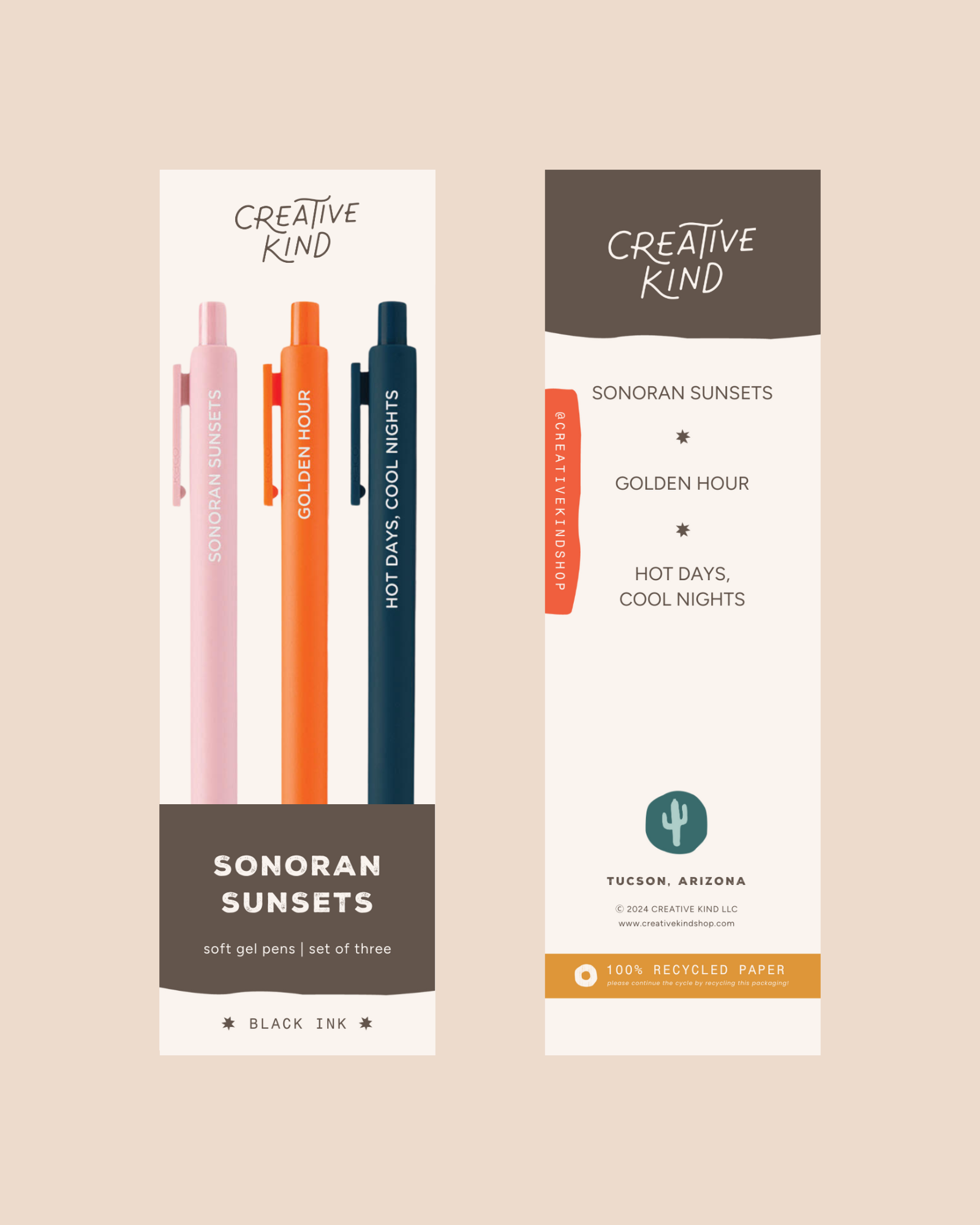 Sonoran Sunsets Gel Pen Trio