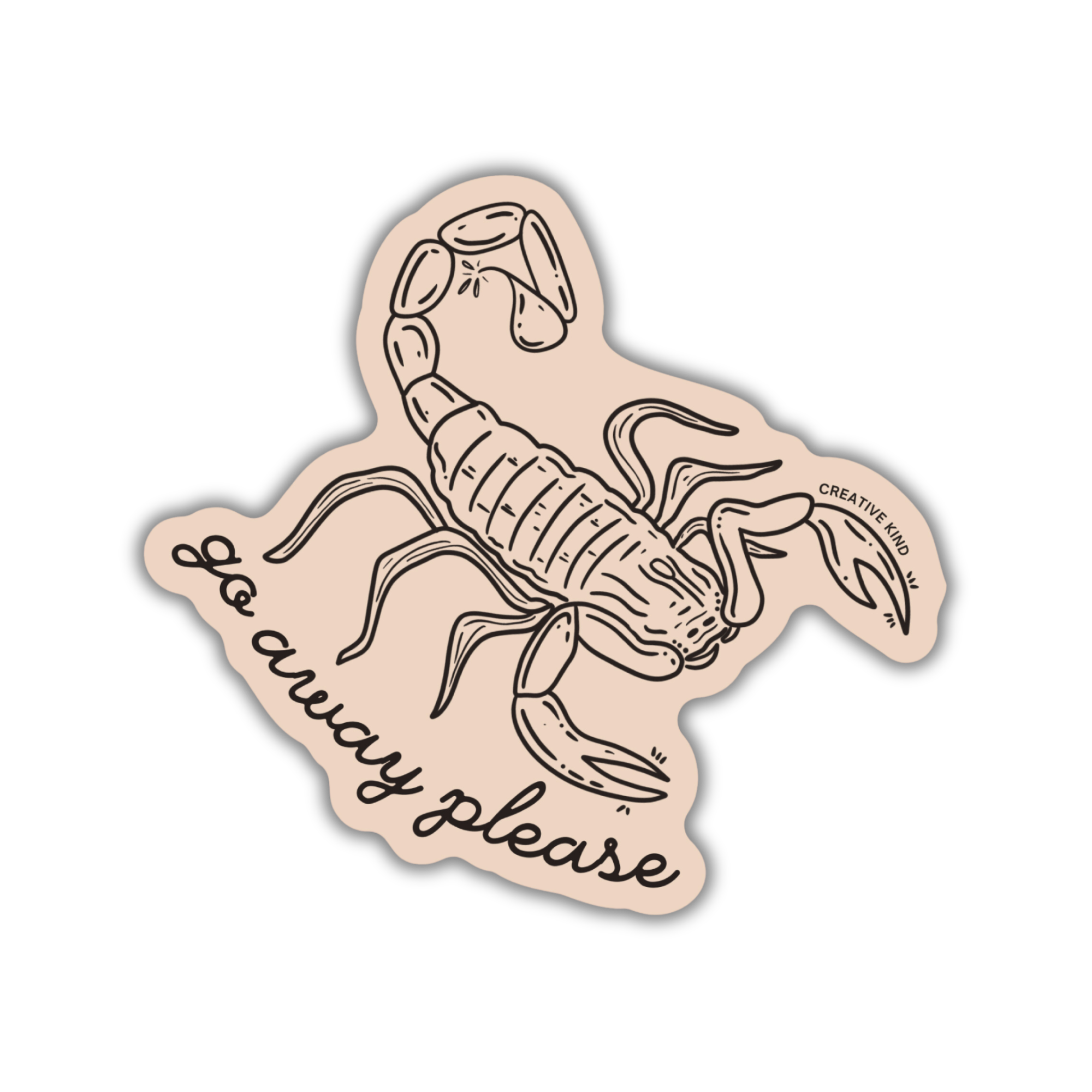 Scorpion Vinyl Sticker